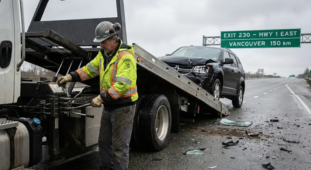 Barrie accident recovery with proper scene management