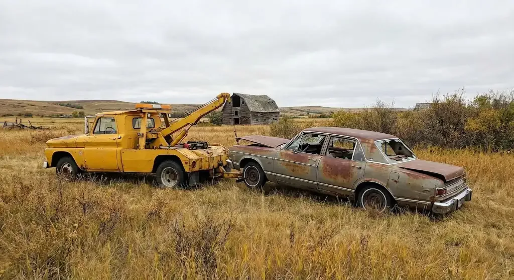 Barrie free scrap car pickup service
