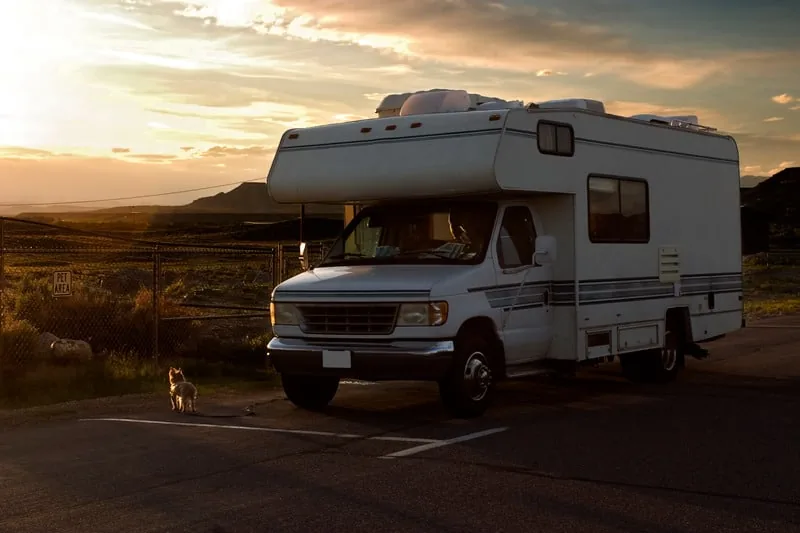 Barrie RV motorhome ready for transport